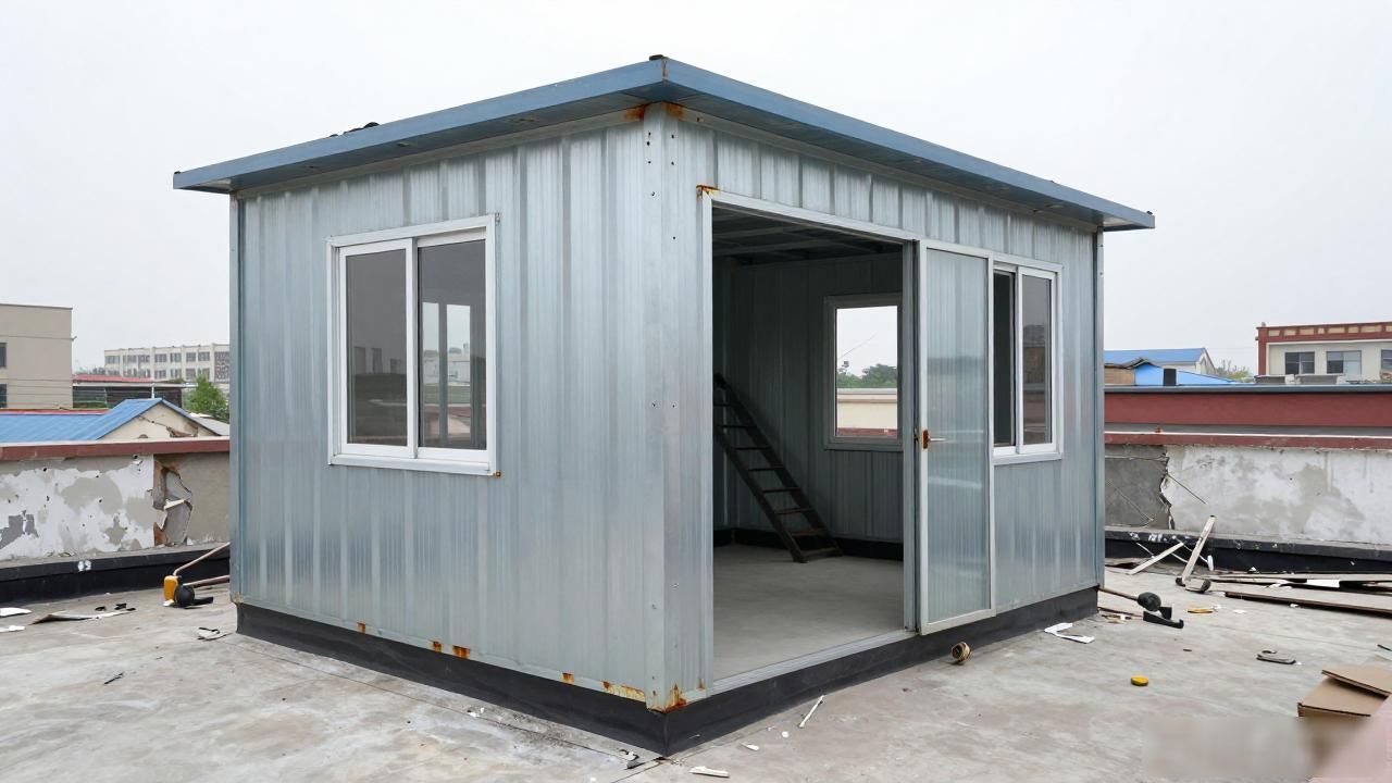彩钢房房顶违建怎么处理?楼顶加盖拆除案例(图1)